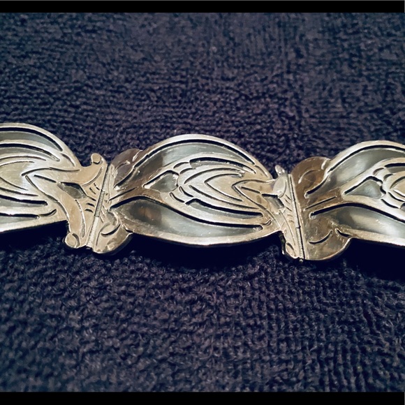 Beautiful 925 Sterling Silver Bracelet - Picture 1 of 5